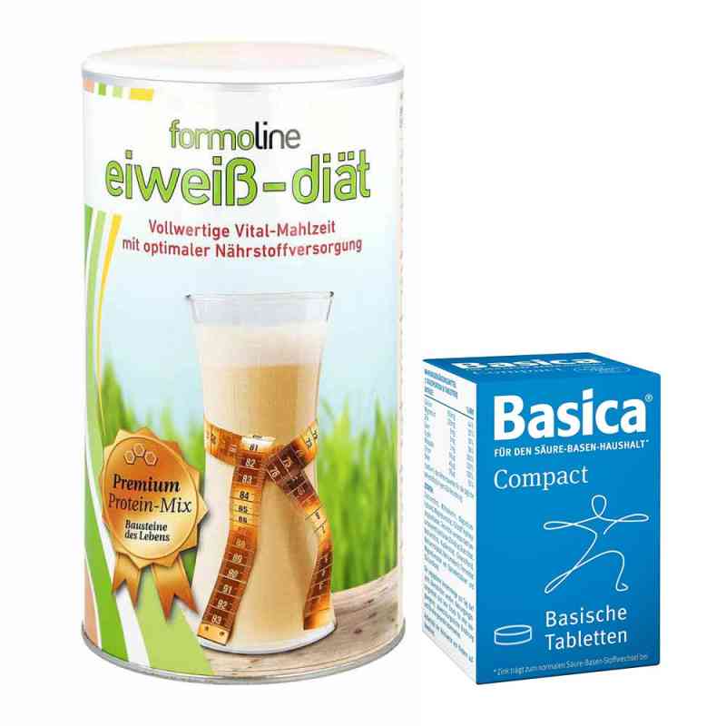 Zestaw Formoline proszek (480 g) + Basica Compact tabletki (120  1 op. od Certmedica International GmbH PZN 08130253