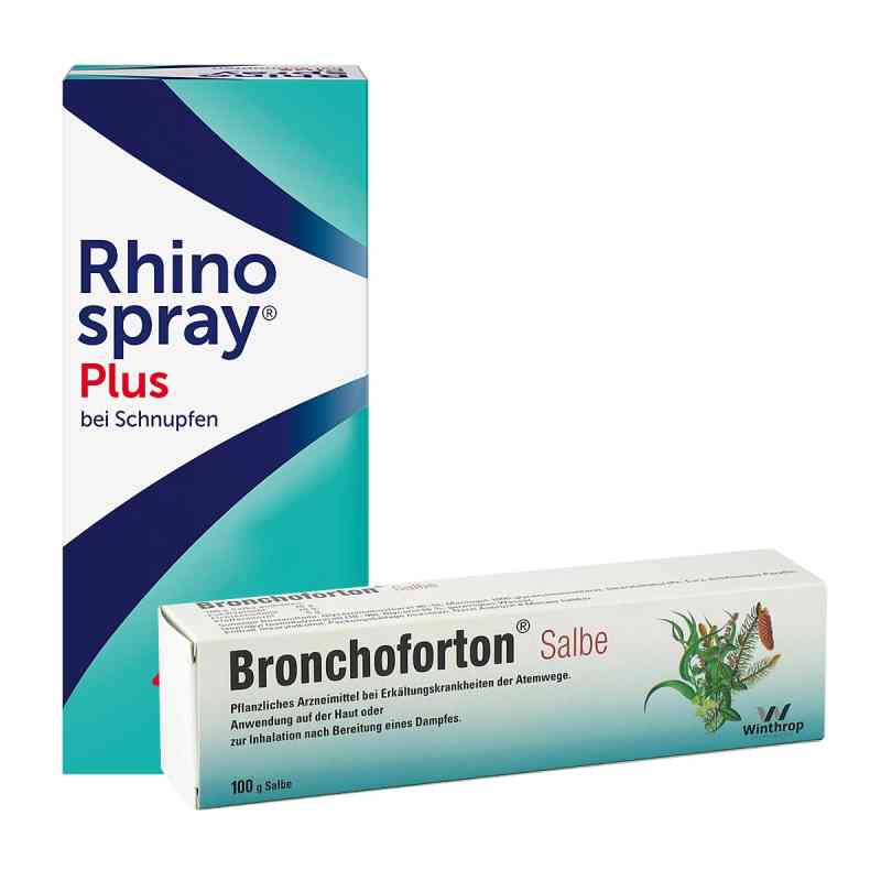 Zestaw na przeziębienie Bronchoforton +Rhinospray 2 szt. od  PZN 08101011