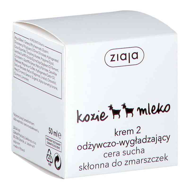 ZIAJA KOZIE MLEKO Krem 2 odżyw. 50 ml od ZIAJA LTD. Z.P.L. SP. Z 0.0. PZN 08302604