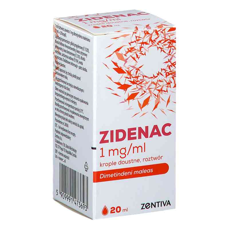 Zidenac krople 1  od MIPHARM SPA PZN 08303668