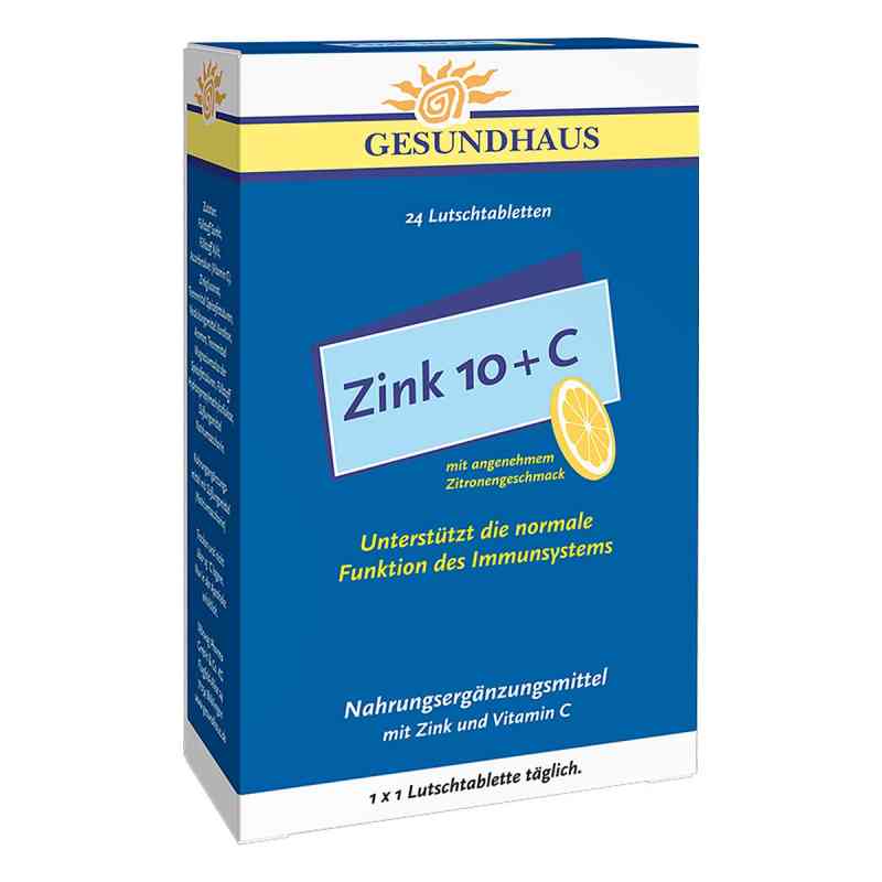 Zink 10+C pastylki do ssania 24 szt. od Dr.B.Scheffler Nachf. GmbH & Co. PZN 02562529