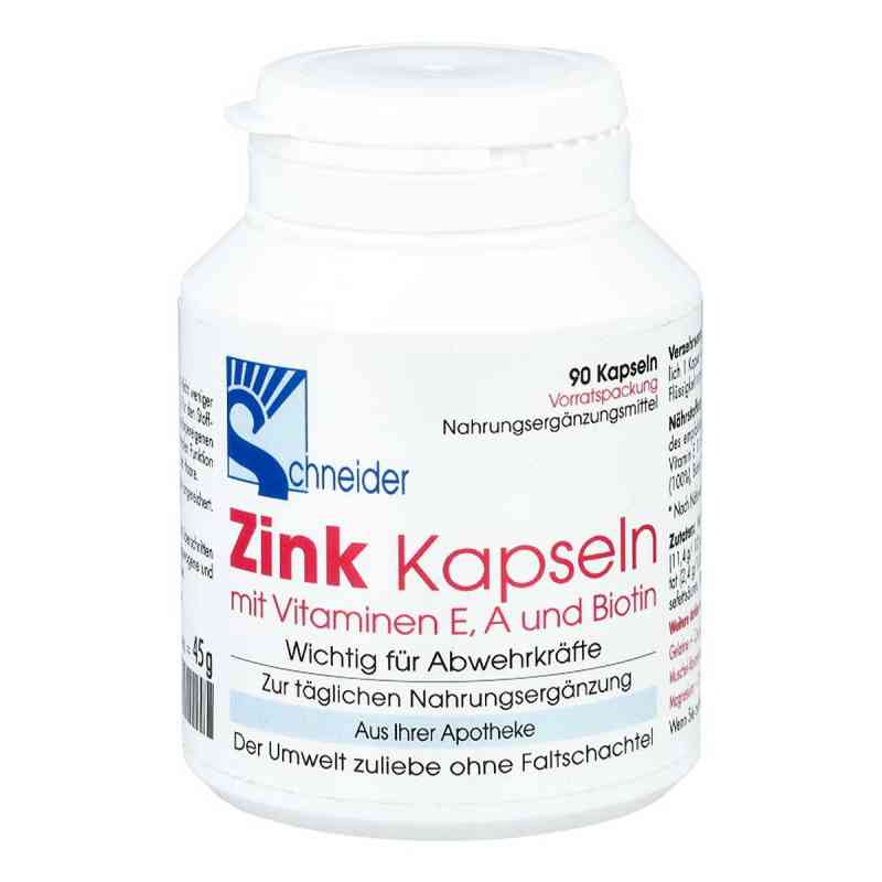 Zink Kapseln mit Vitamin E.a.biotin 90 szt. od J.Schneider GmbH PZN 01169669