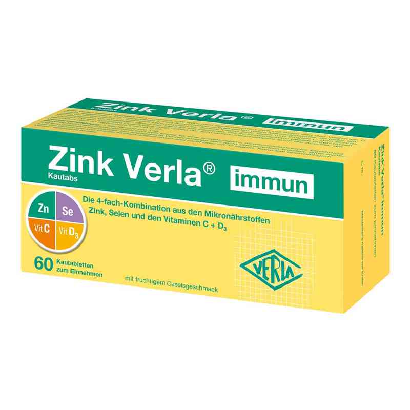 Zink Verla Immun Kautabs 60 szt. od Verla-Pharm Arzneimittel GmbH & Co. KG PZN 17532155
