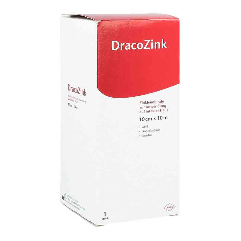 Zinkleimbinde Dracozink 10 cmx10 m 1 szt. od Dr. Ausbüttel GmbH & Co. KG PZN 00592041