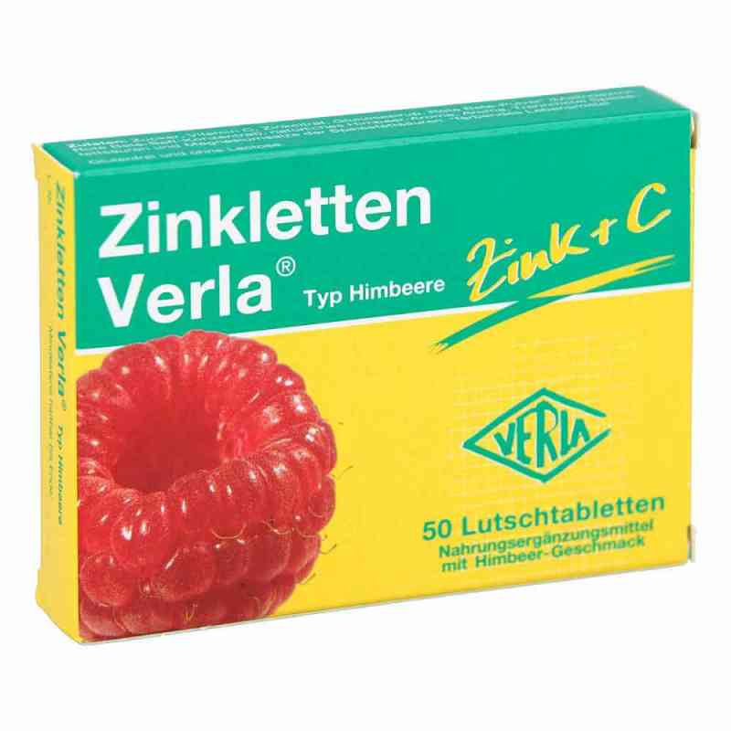Zinkletten Verla Cynk pastylki o smaku malinowym 50 szt. od Verla-Pharm Arzneimittel GmbH &  PZN 03915467