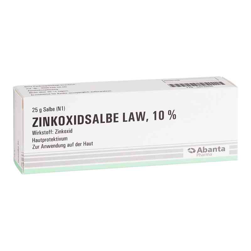 Zinkoxid Salbe Law 25 g od Abanta Pharma GmbH PZN 04030096