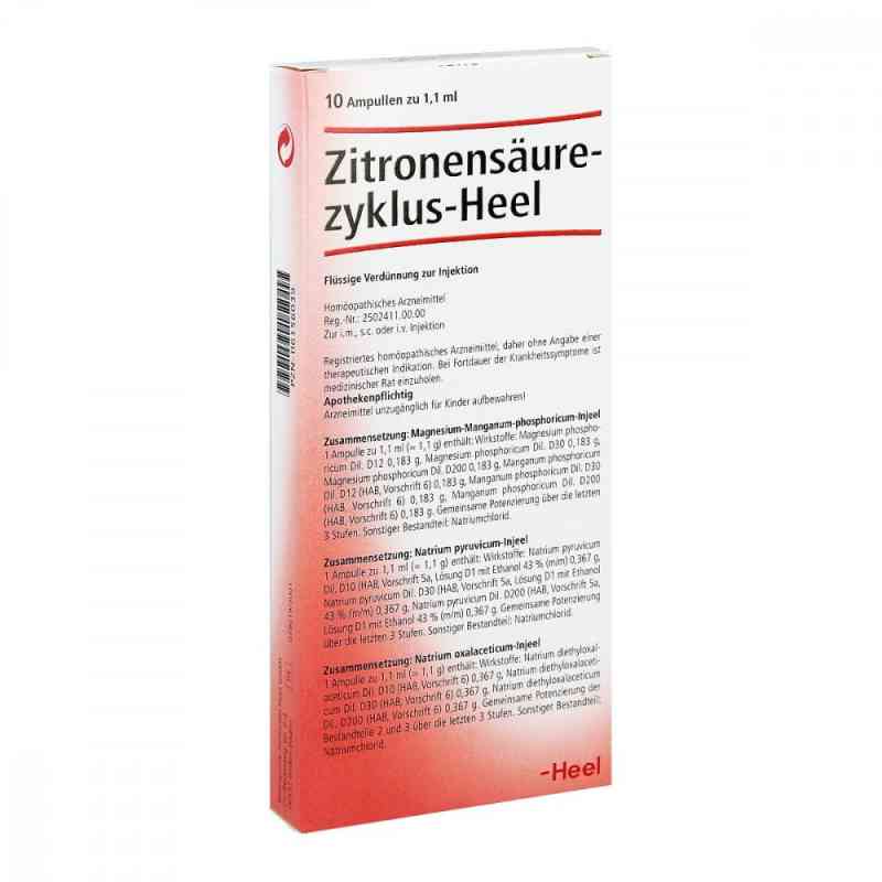 Zitronensaeurezyklus Heel ampułki 10 szt. od Biologische Heilmittel Heel GmbH PZN 06156039