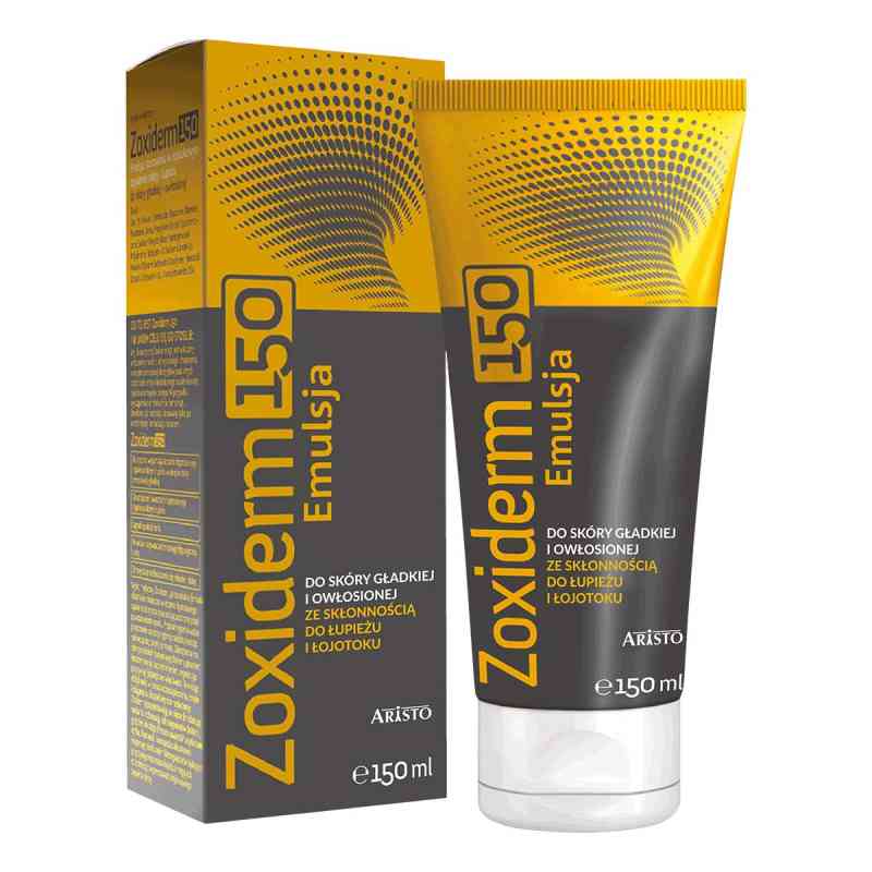 Zoxiderm 150 emulsja przeciwłupieżowa 150 ml od LABORATORIUM KOSMETYCZNE 