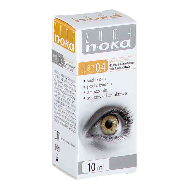 ZUMA Ulga dla oczu Krople z hialuronianem sodu 0,4 10 ml od FARMIGEA S.P.A. PZN 08301214