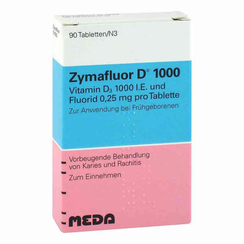 Zymafluor witamina D3 1000 i.e. + fluorek 0,25 mg tabletki 90 szt. od Cooper Consumer Health Deutschland GmbH PZN 03665094