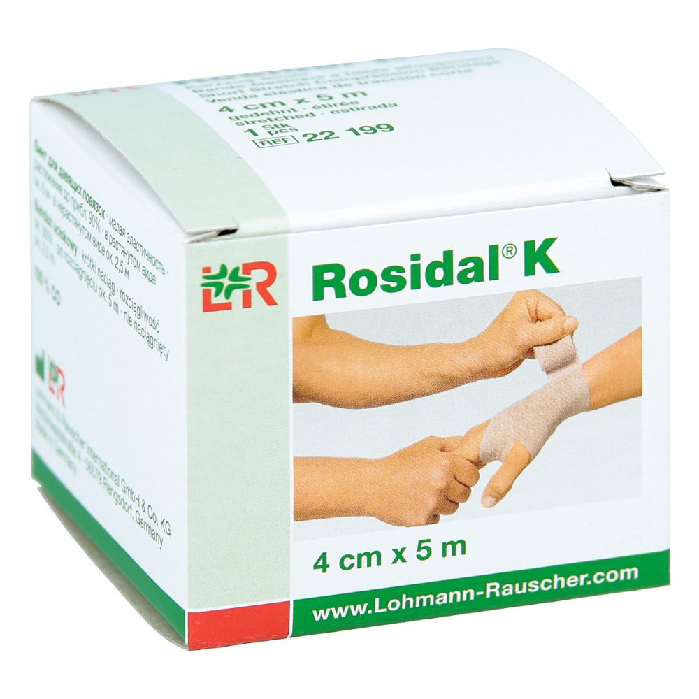 Rosidal K Binde 4cmx5m 1 szt. | apteka internetowa apo-discounter.pl
