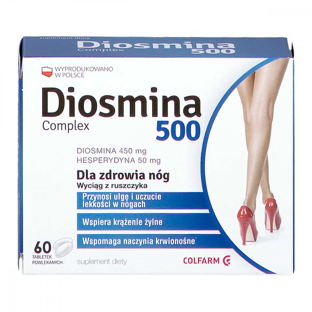 Diosmina 500 Complex 60 | apteka internetowa apo-discounter.pl