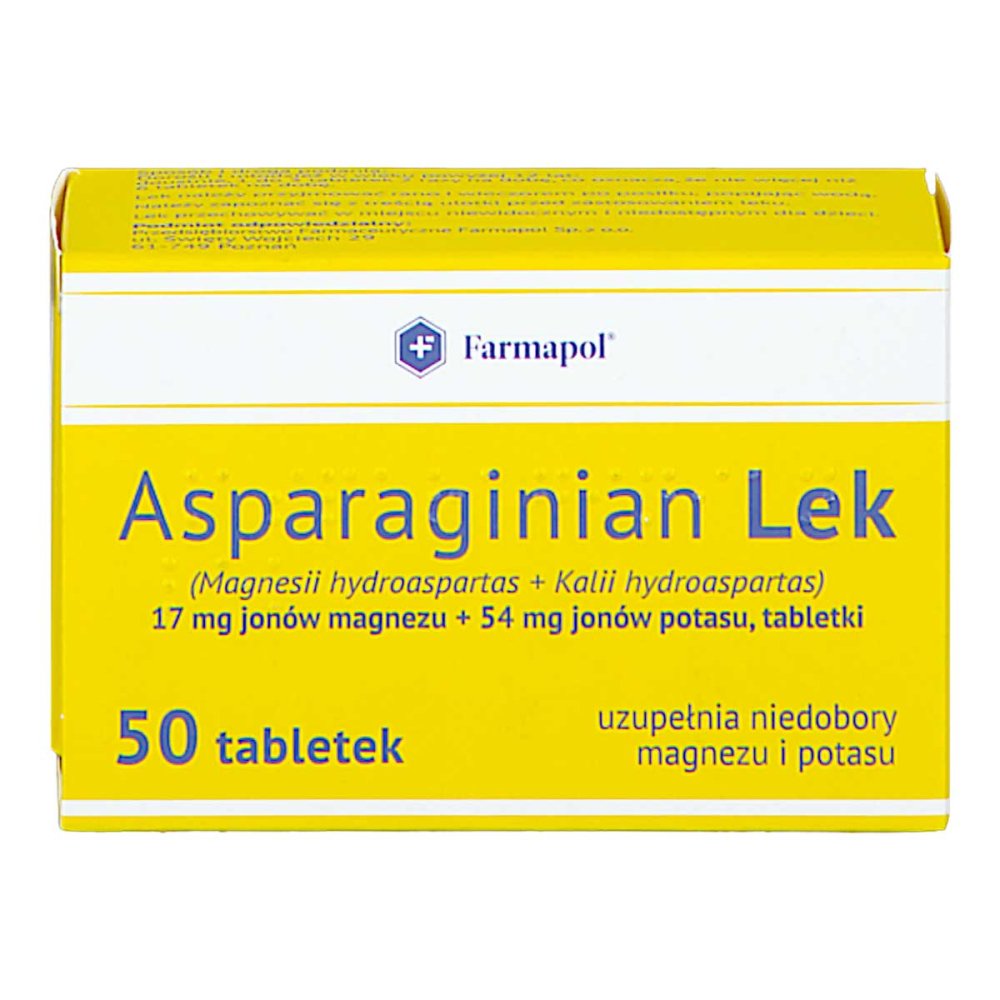 Complément Alimentaire ALG Pharma Asparaginian - Boîte De 60 Comprimés - Neuf