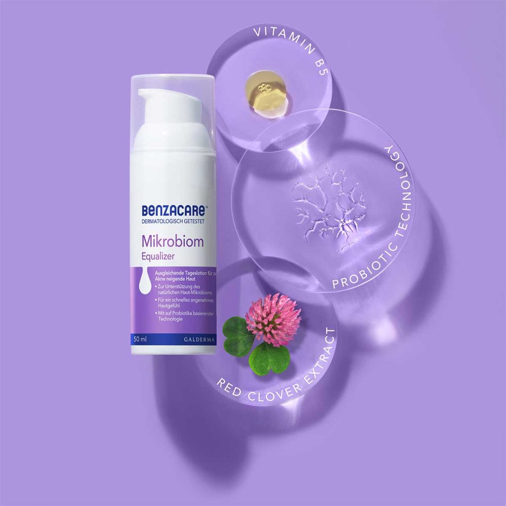 Crème visage Benzacare MICROBIOME EQUALIZER 50 ml