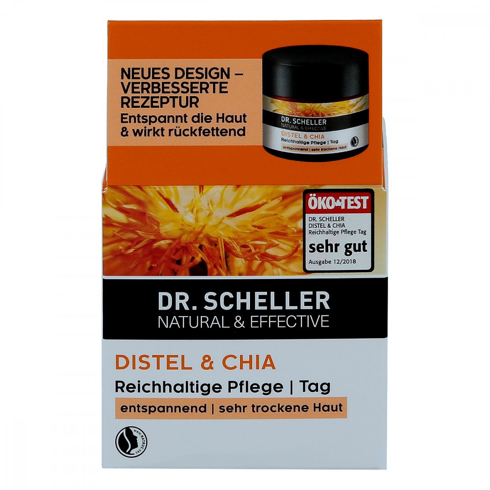 Dr Scheller Distel & Chia Reichhaltige Pflege Dr.Scheller Thistle&Chia bogaty krem pielęgnacyjny na dzień