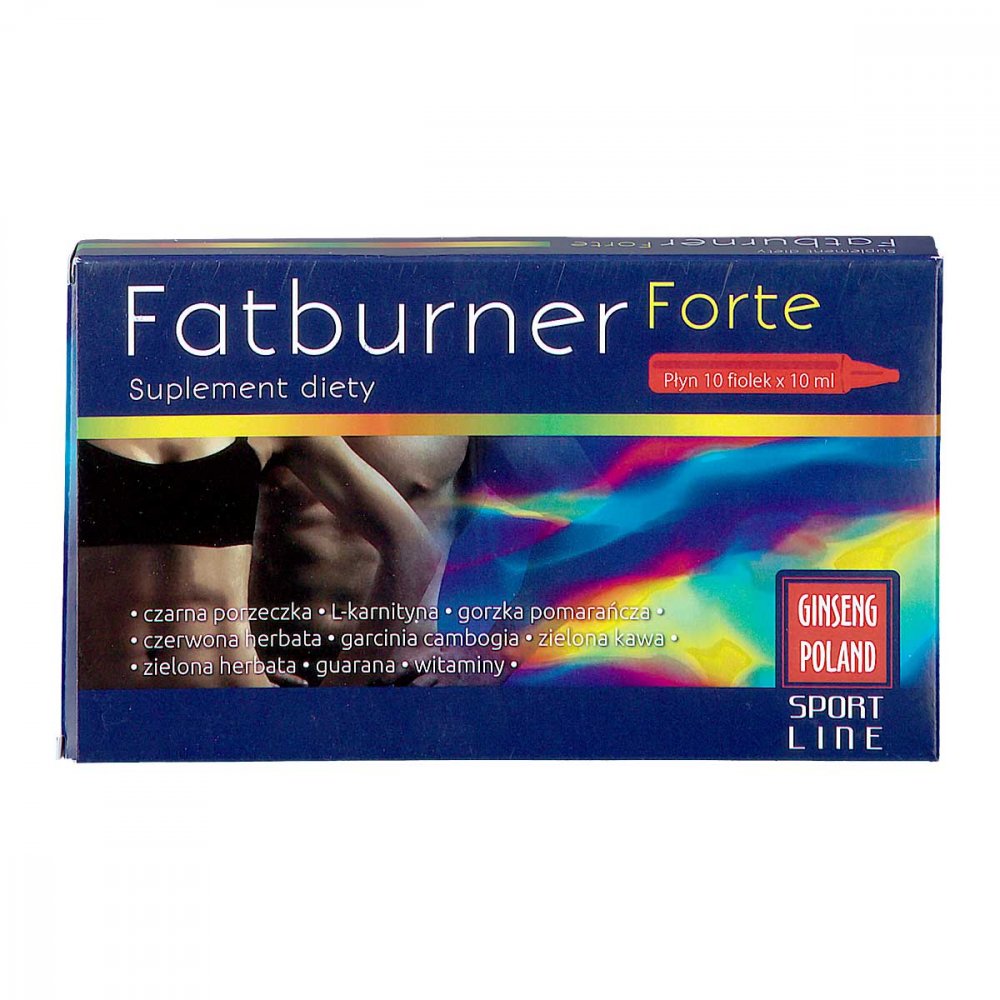 Fatburner Forte fiolki 10 apteka apodiscounter.pl