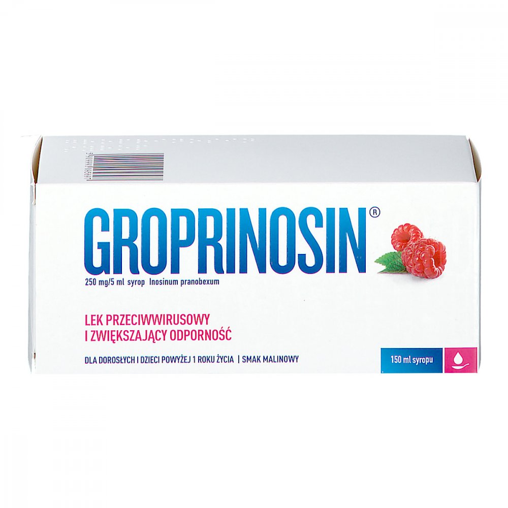 Drop Rinosin Groprinosin syrop dla dzieci i dorosłych cena, apteka - Apo-Discounter.pl