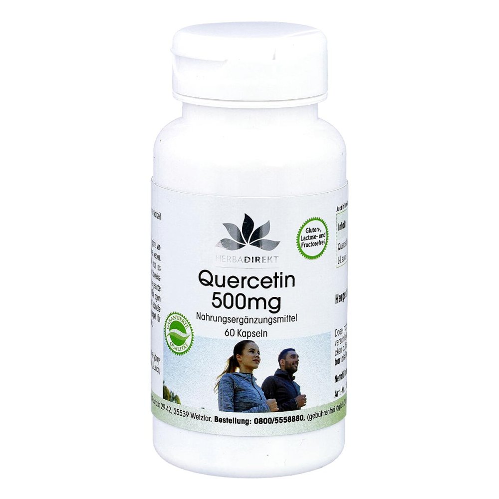 Quercetin 500 Mg Kapseln 60 szt. apteka apodiscounter.pl
