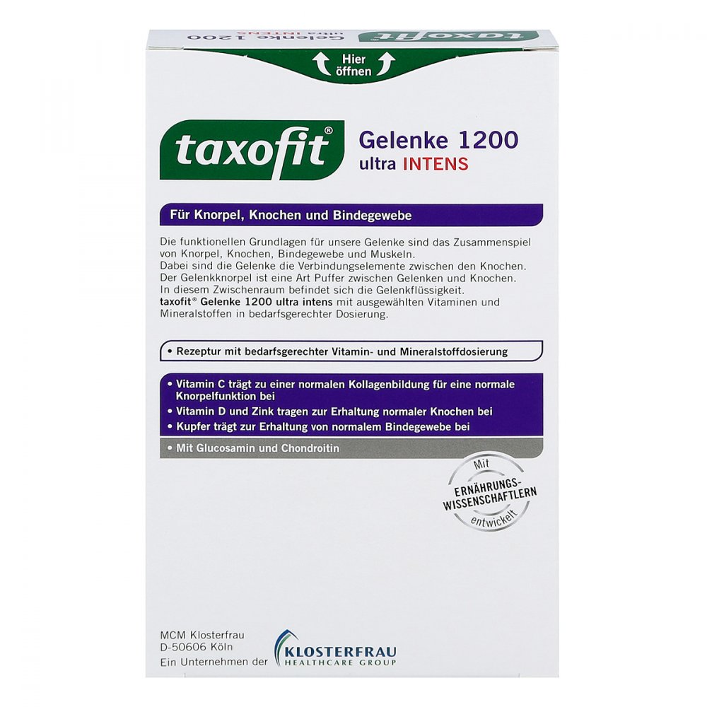 Taxofit Gelenke 1200 ultra intens tabletki 40 szt.