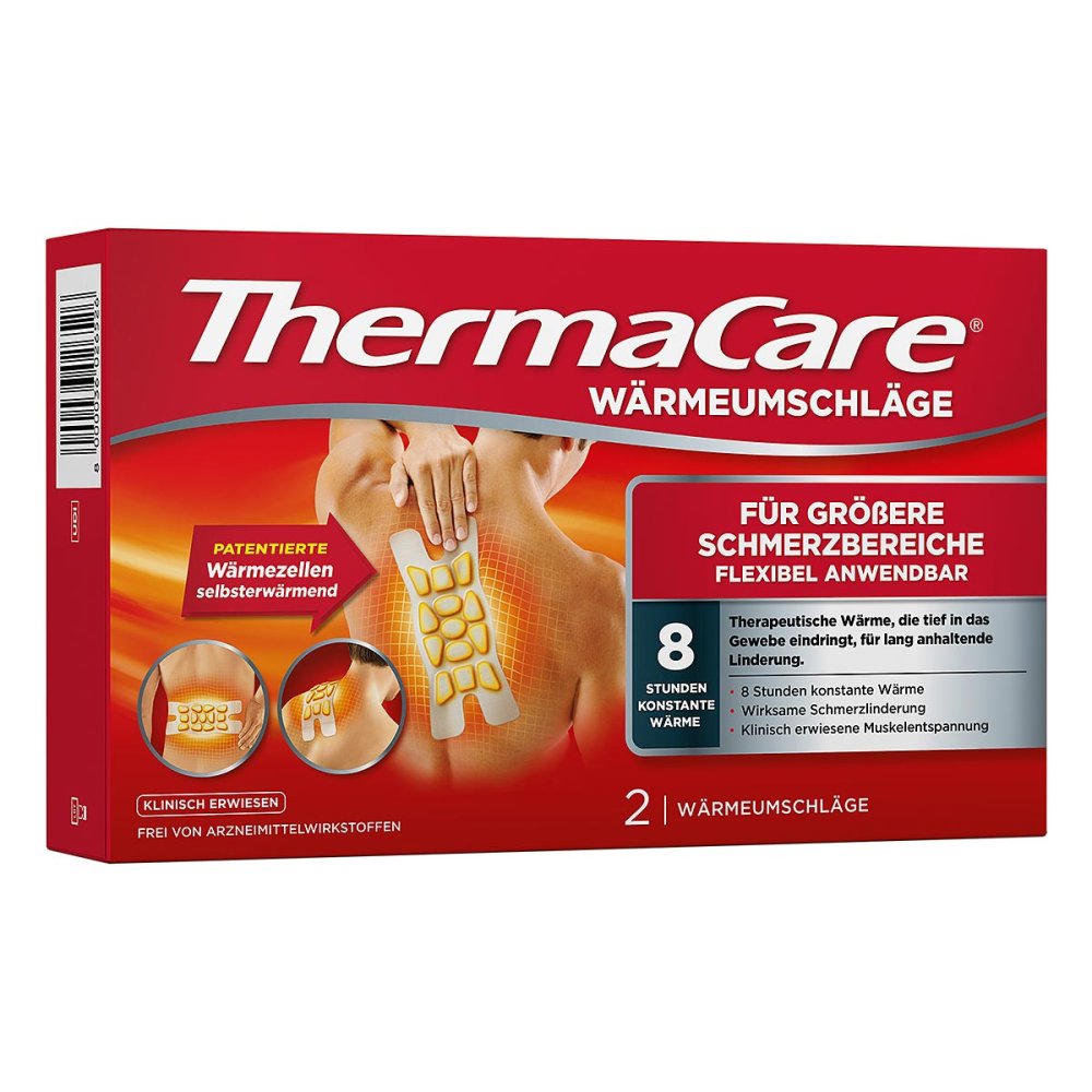 Thermacare für grössere podkłady rozgrzewające 2 szt.