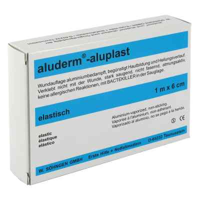 Aluderm Aluplast bandaż na rany plastry 1mx6cm elastyczny zamów na apo-discounter.pl