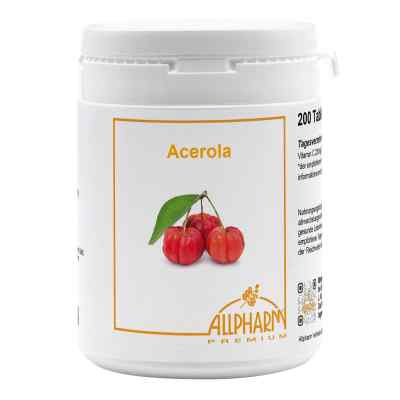 Acerola Vitamin C w tabletkach zamów na apo-discounter.pl