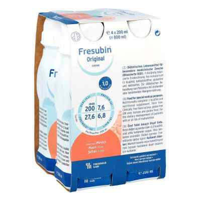 Fresubin Original Drink Pfirsich Trinkflasche zamów na apo-discounter.pl