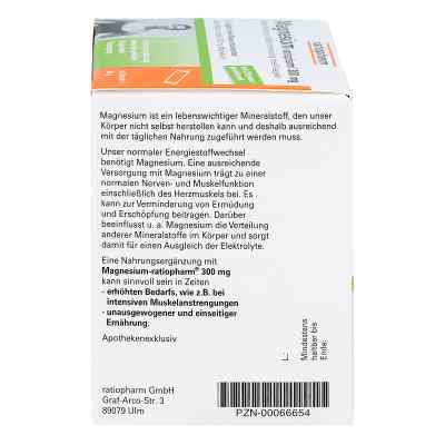 Magnesium Ratiopharm 300 mg Micro Pell.m.granulat zamów na apo-discounter.pl