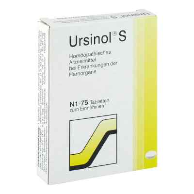 Ursinol S Tabl. 75 szt. od Steierl-Pharma GmbH PZN 00073111