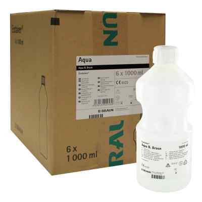 Aqua B. Braun Spuellsg. Kunststoff Fl. 6X1000 ml od B. Braun Melsungen AG PZN 00088992