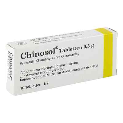 Chinosol 0,5 g Tabl. zamów na apo-discounter.pl