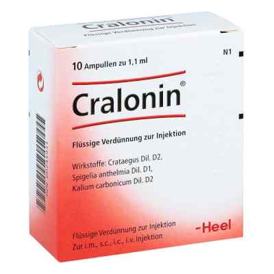 Cralonin ampułki 10 szt. od Biologische Heilmittel Heel GmbH PZN 00245931