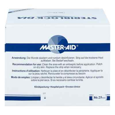 Steriblock Pflasterstrips 86x25mm Master Aid zamów na apo-discounter.pl