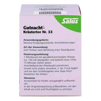 Gutnacht Kraeutertee Nummer 3 3 Salus Filterbeutel zamów na apo-discounter.pl