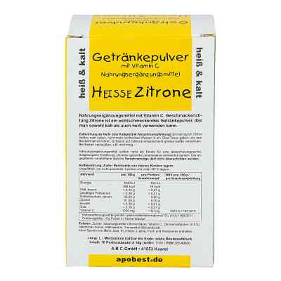 Heisse Zitrone granulat z witaminą C zamów na apo-discounter.pl