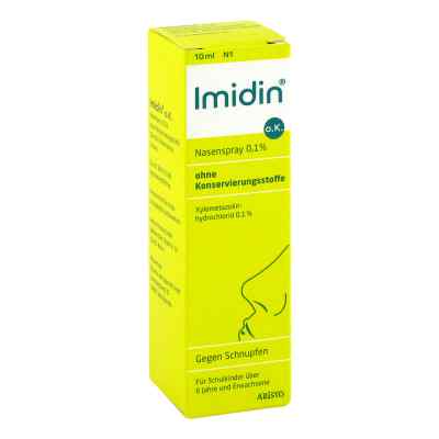 Imidin oK Nasenspray 0,1% ohne Konservierungsstoff zamów na apo-discounter.pl