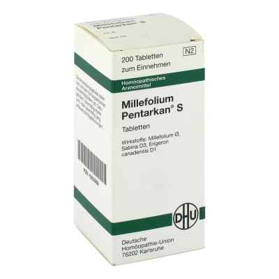 Millefolium Pentarkan S Tabl. 200 szt. od DHU-Arzneimittel GmbH & Co. KG PZN 00253959