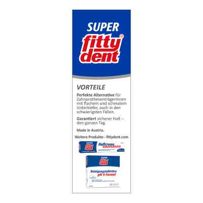 Fittydent super samoprzylepne paski mocujące do protez zębowych zamów na apo-discounter.pl