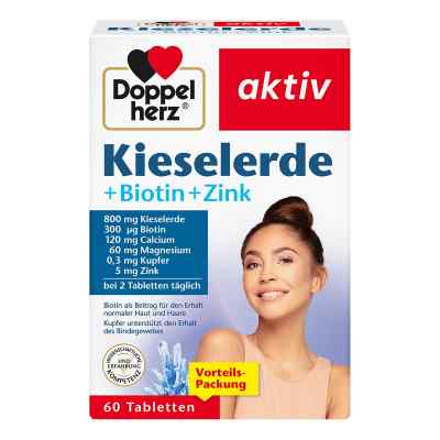 Doppelherz krzemionka + biotyna tabletki zamów na apo-discounter.pl