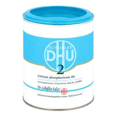 Biochemie Dhu 2 Calcium phosphor.D 6 tabletki 1000 szt. od DHU-Arzneimittel GmbH & Co. KG PZN 00273873