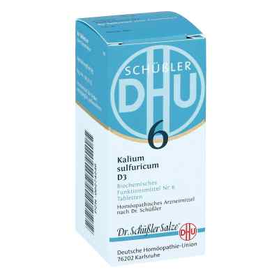 Biochemie Dhu 6 Kalium sulfur.D 3 Tabl. 80 szt. od DHU-Arzneimittel GmbH & Co. KG PZN 00274246