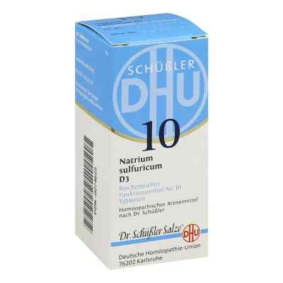 Biochemie Dhu 10 Natrium sulfur.D 3 Tabl. 80 szt. od DHU-Arzneimittel GmbH & Co. KG PZN 00274625