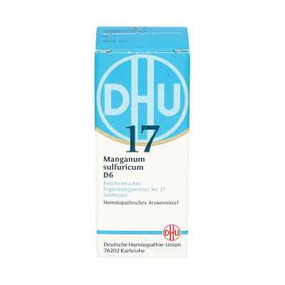 Biochemie Dhu 17 Manganum sulfuricum D 6 Tabl. zamów na apo-discounter.pl