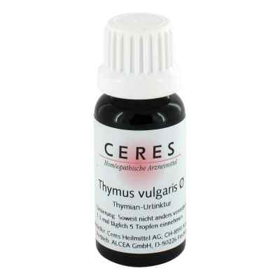 Ceres Thymus vulgaris Urtinktur 20 ml od CERES Heilmittel GmbH PZN 00289710