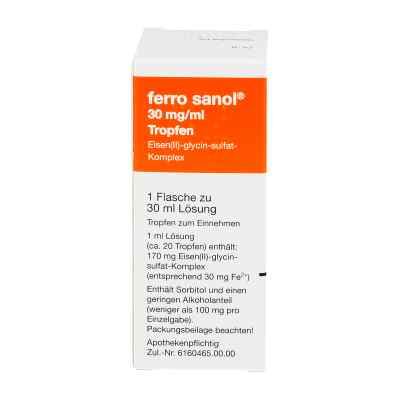 Ferro Sanol Krople z żelazem zamów na apo-discounter.pl