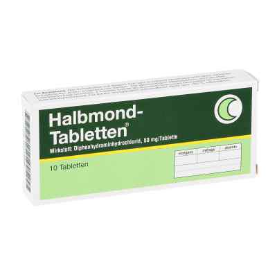 Halbmond Tabl. 10 szt. od CHEPLAPHARM Arzneimittel GmbH PZN 00444808