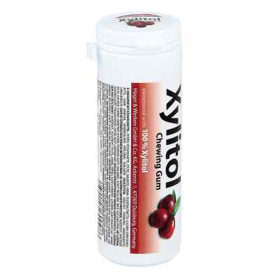 Miradent Xylitol Chewing Gum Cranberry żurawinowa guma do żucia zamów na apo-discounter.pl