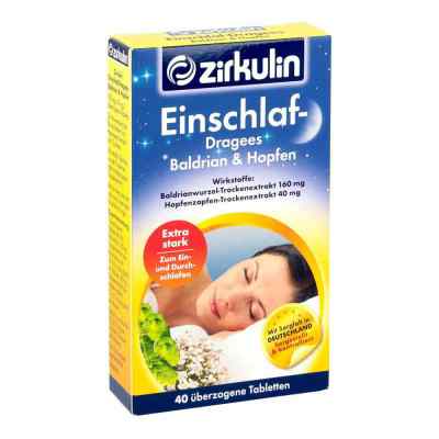 Zirkulin Baldrian drażetki nasenne z chmielem zamów na apo-discounter.pl