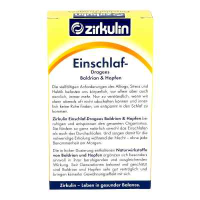 Zirkulin Baldrian drażetki nasenne z chmielem zamów na apo-discounter.pl