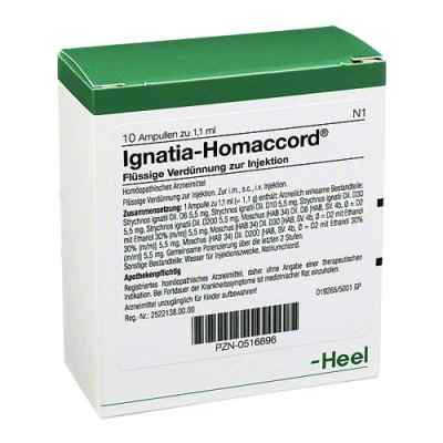 Heel Ignatia Homaccord, ampułki zamów na apo-discounter.pl